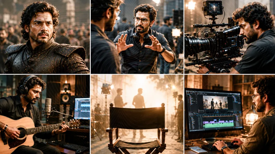 Diverse film and entertainment professionals on Artisty